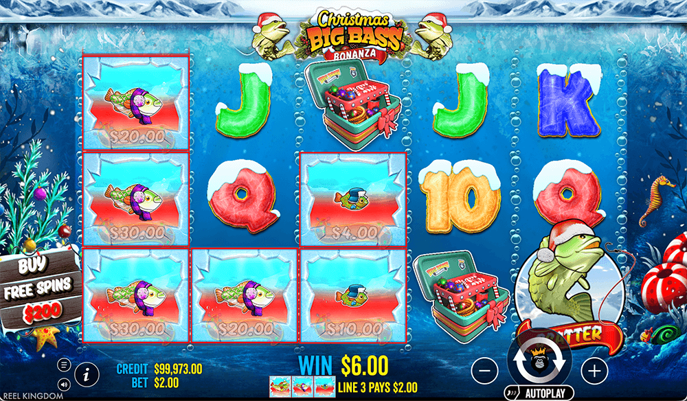 Christmas Big Bass Bonanza Bonuses